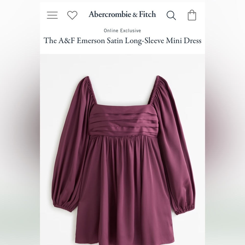 Abercrombie Emerson mini dress